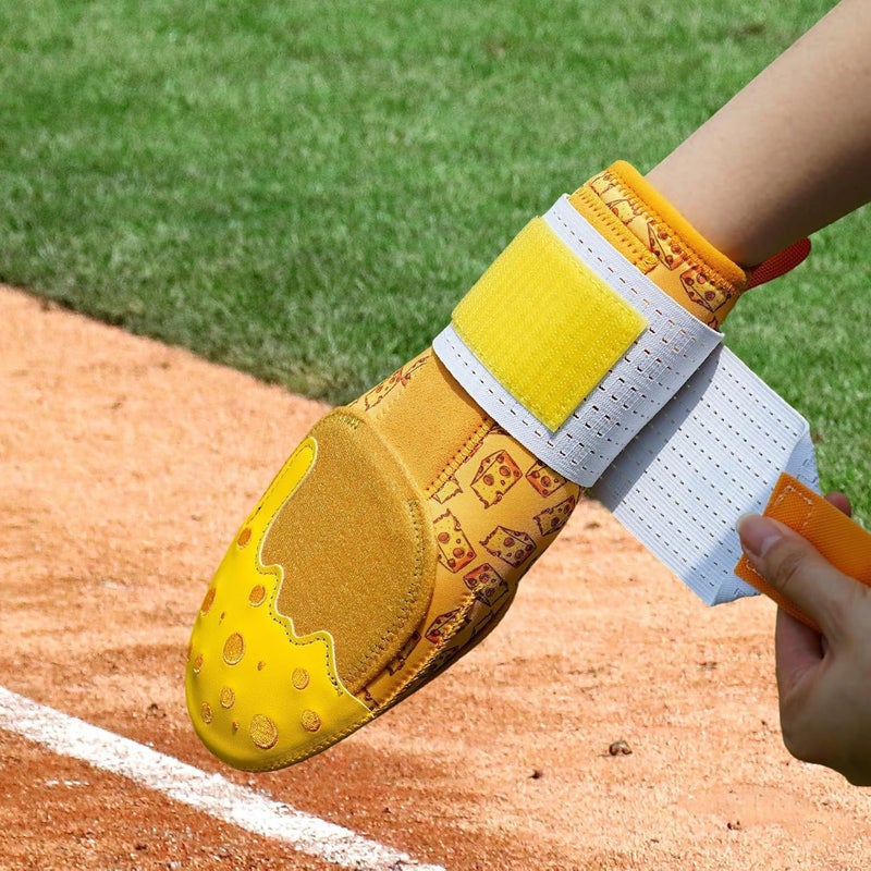 Big Crazy Sliding Mitt, Baseball Softball Sliding Glove for Youth Kid, Hand Protection for Left & Right Hands, Flexible Breathable Durable, Funny Design Ice Cream, Joker Smile, Coconut Tree - Image 4
